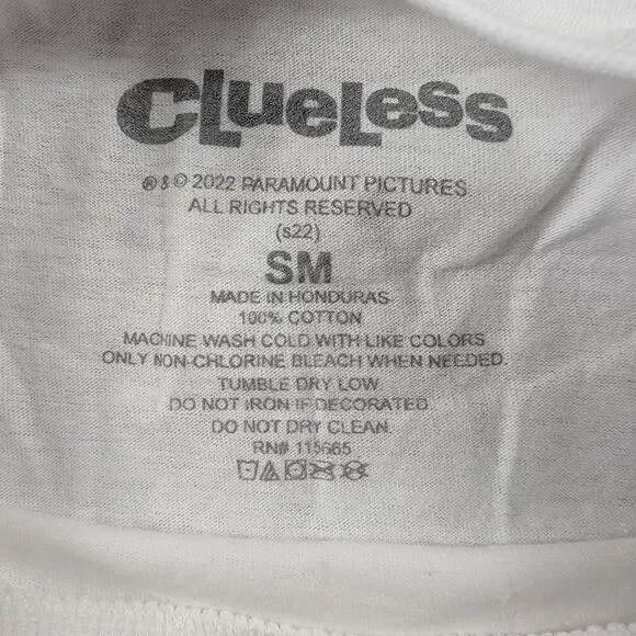 Official Clueless Gang Forever 21 Tee Sz S Wmns White (442) - Picture 4 of 7
